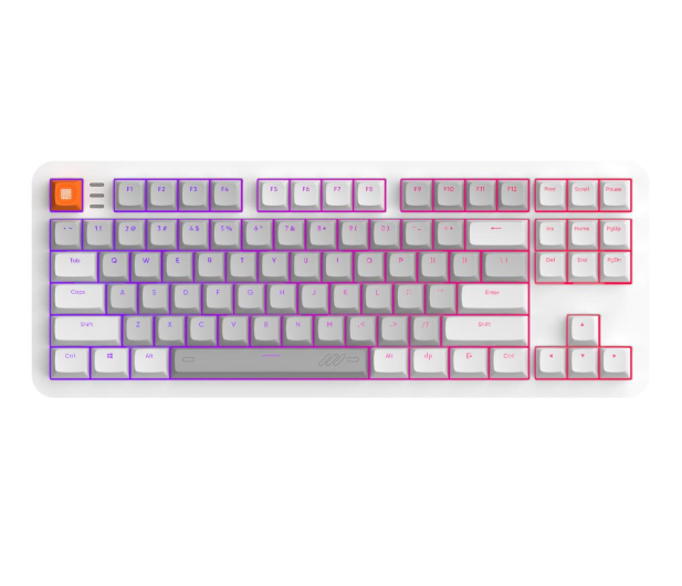 DARK PROJECT ALU87B Delta Wired G3MS Moonstone - 1290025 - zdjęcie